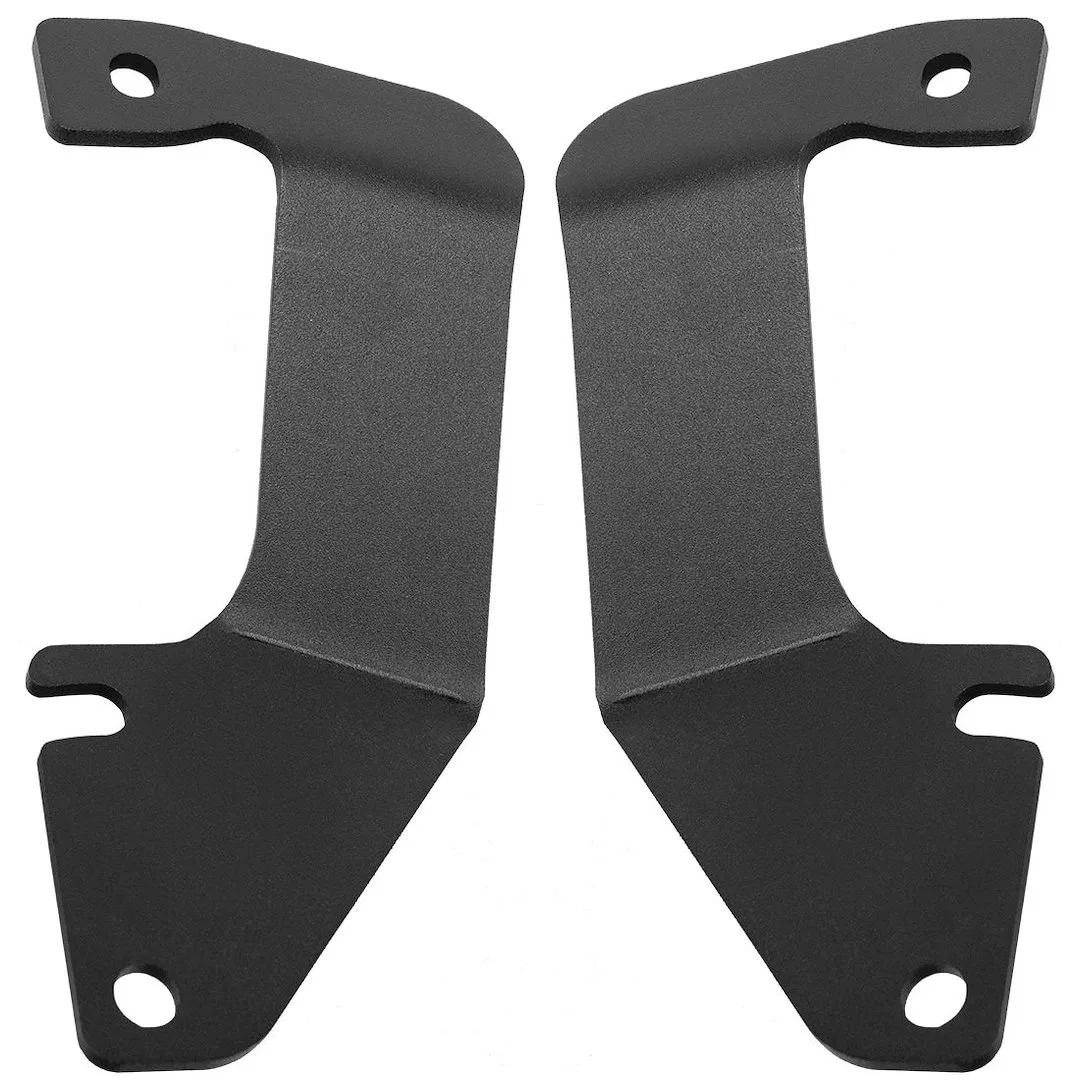 46701 – RIGID IND Driving/ Fog Light Mounting Bracket, Bolt-On Powder Coated Black Stainless Steel Fits Radiance Pods...